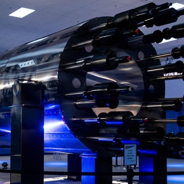 mini nuclear modular reactor a scale mock up of an evinci microreactor at the saskatchewan research council in saskatoon, saskatchewan, canada, on thursday, april 18, 2024. prime minister justin trudeau recently made uranium mining a key element of the country’s net zero emissions plan, an ironic twist for a leader who took office a decade ago pledging to shift the economy away from commodity extraction and all its harsh ups and downs. photographer: heywood yu/bloomberg